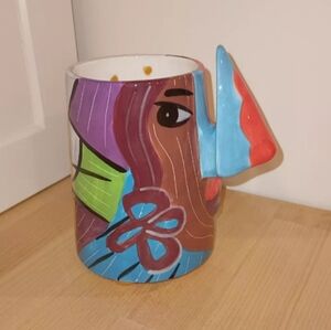 Muzeum Museum Picasso Ceramic Cup Mug Coffee Tea Big Nose Colorful Face